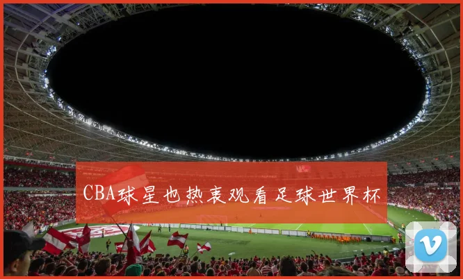 CBA球星也热衷观看足球世界杯